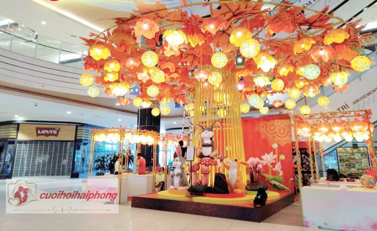 Quy trinh thuc hien dich vu trang tri trung thu tron goi tai hai phong